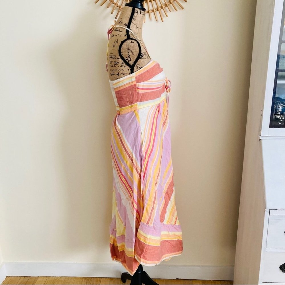 Anthropologie Multicolor Halter Dress - Picture 7 of 13